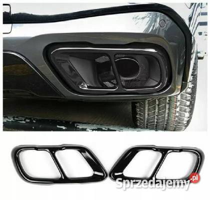 Nakładki końcówki wydechu BMW X5 G05 Czarne Pleszew