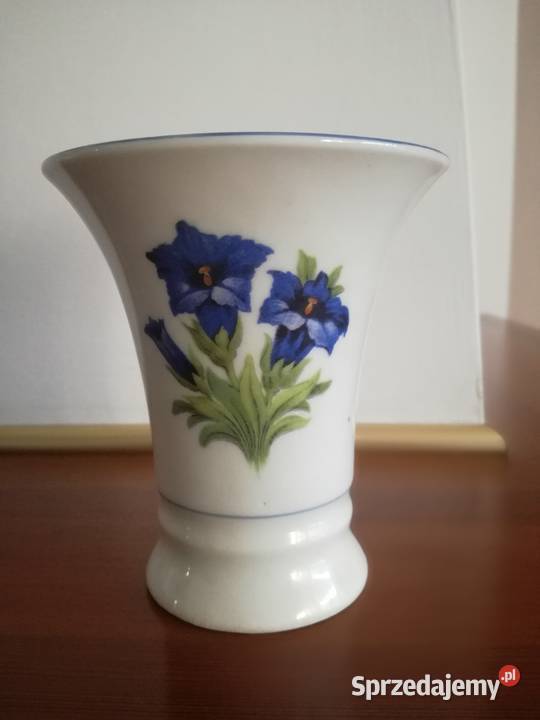 Stara porcelana Schumann Wazon antyk zgdobiony z Jastrzębie-Zdrój