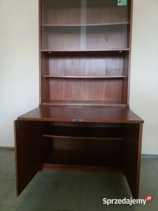 Sekretarzyk biurko rozkładane stare czasy PRLu Łódź
