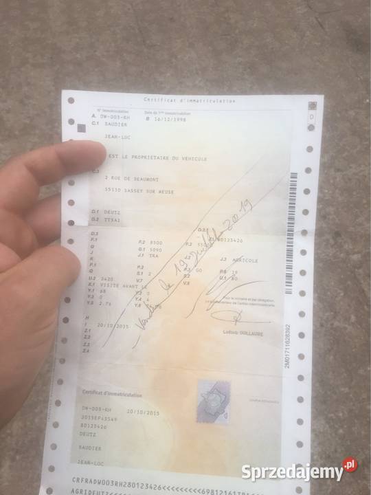 Czesci Deutz Fahr Agrotron 620 Łapy