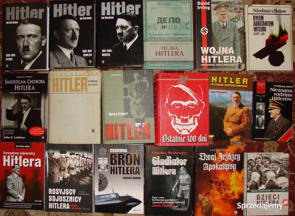 Adolf Hitler książki Książki naukowe i popularnonaukowe Radom sprzedam