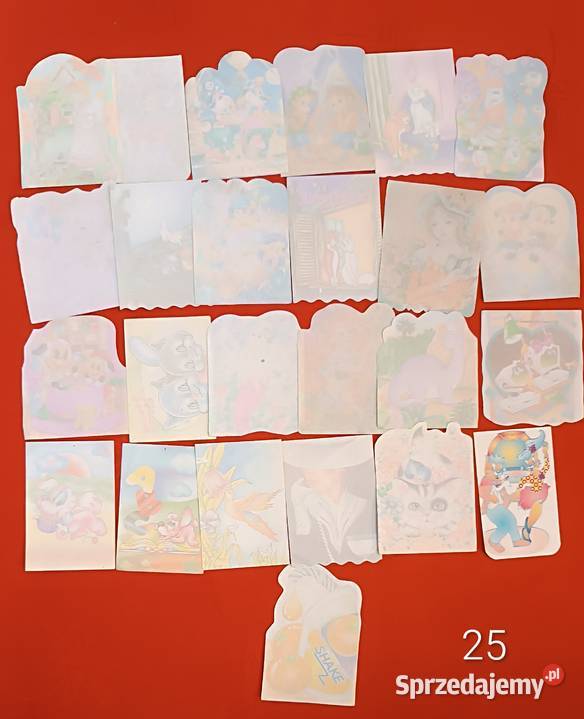 Karteczki notesowe z lat 90 Garbów