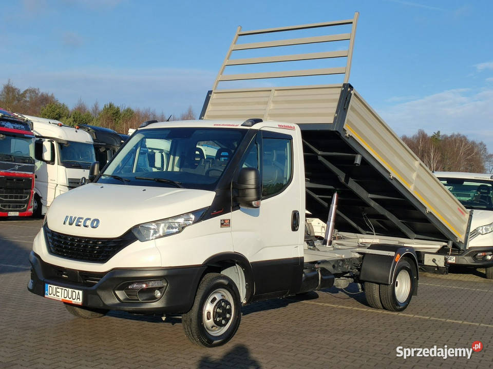 Iveco Daily 35C16 V DMC 35t Wywrotka 3stronna autoalarm Widełki