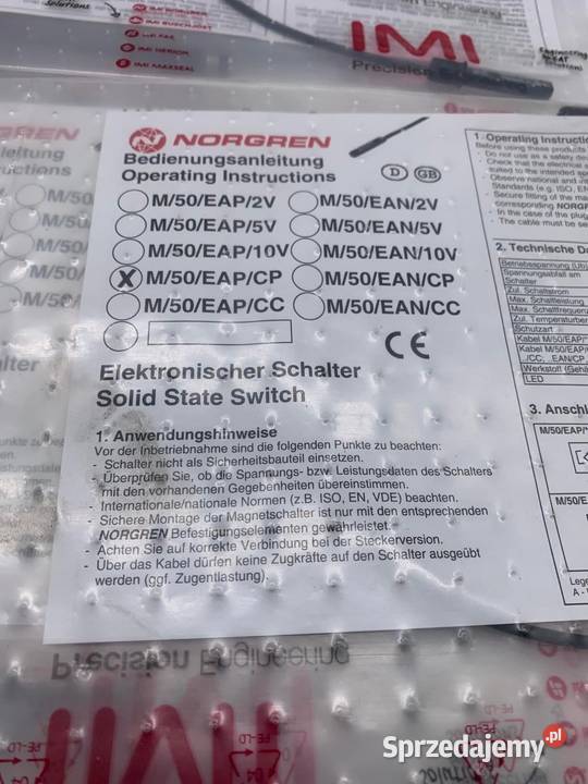 Norgren M50EAPCP Czujnik pola magnetycznego Warszawa