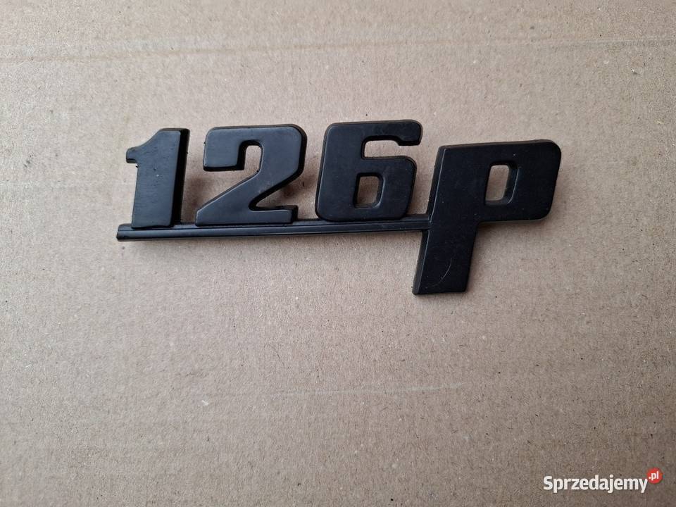 Emblemat znaczek logo Fiat 126p Maluch Strzelce Opolskie