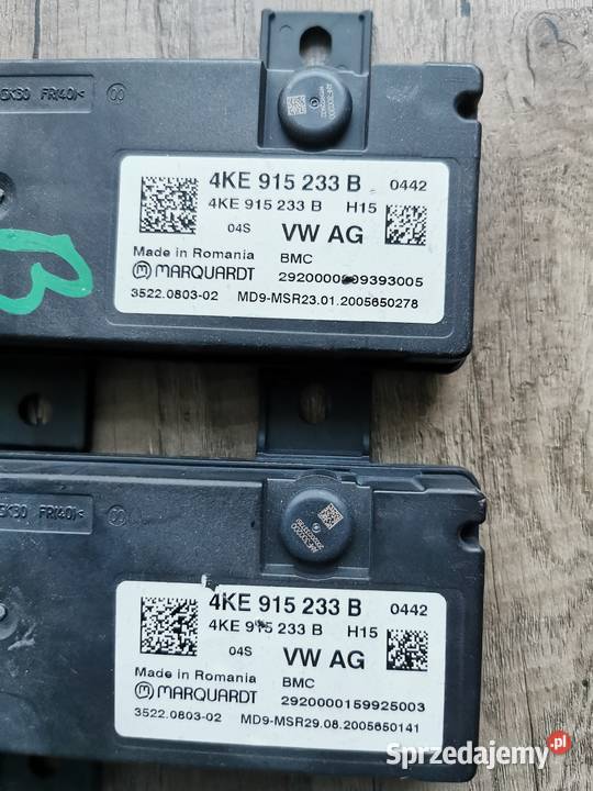 AUDI VW STEROWNIK MODUŁ AKUMULATORA 4M0915233B