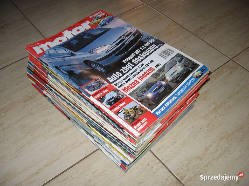 Motor stare czasopisma gazeta tygognik sprzedam