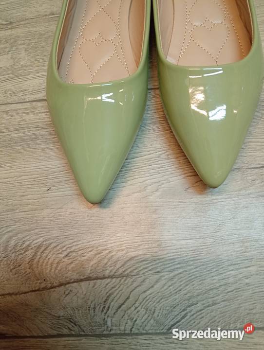 40 Zielone oliwkowe Baleriny wieczorowe Nowe inna Kraków