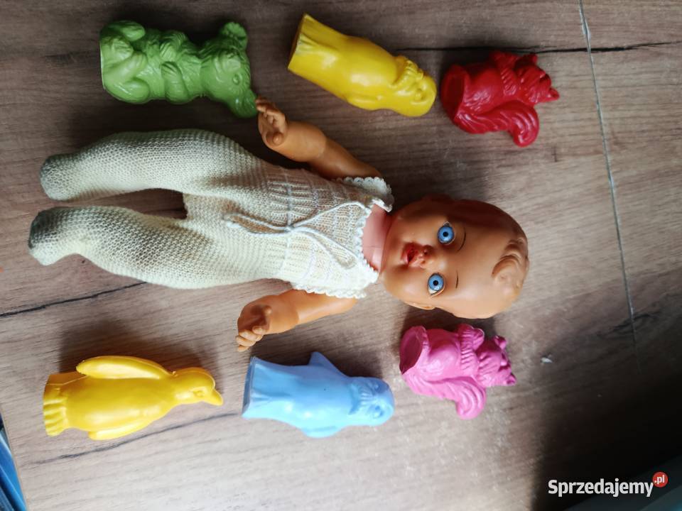 Zestaw zabawki plastykowe celuloza stare lalai Pozostałe Choszczno