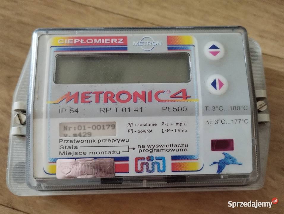 Czytnik ciepłomierz METRON METRONIC 4 Katowice