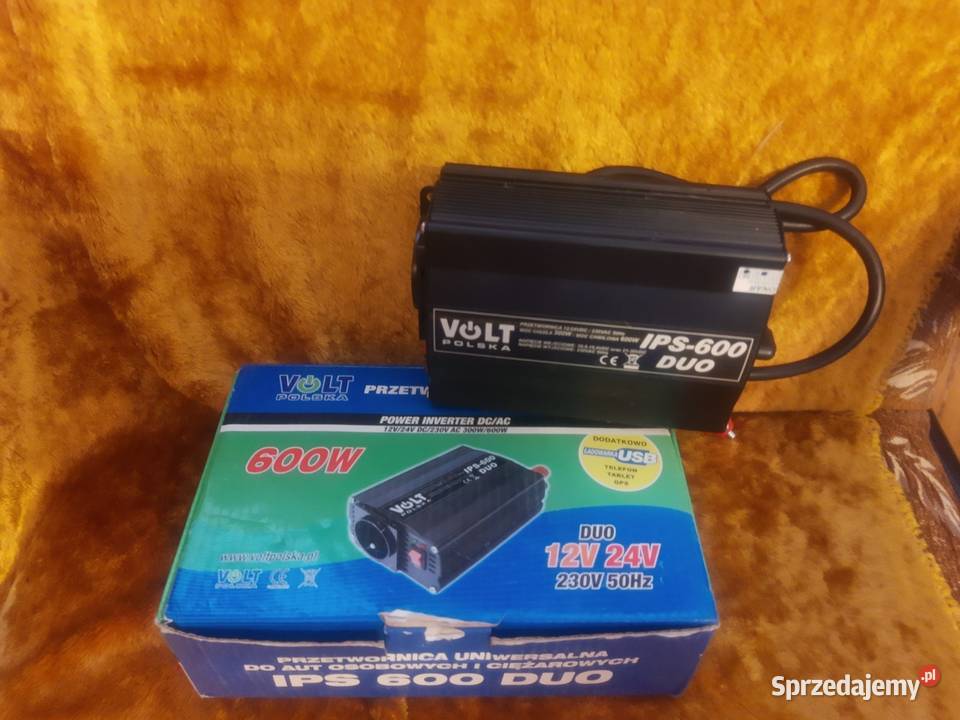 Przetwornica napięcia VOLT IPS 600 DUO 12V 24V Krasnystaw