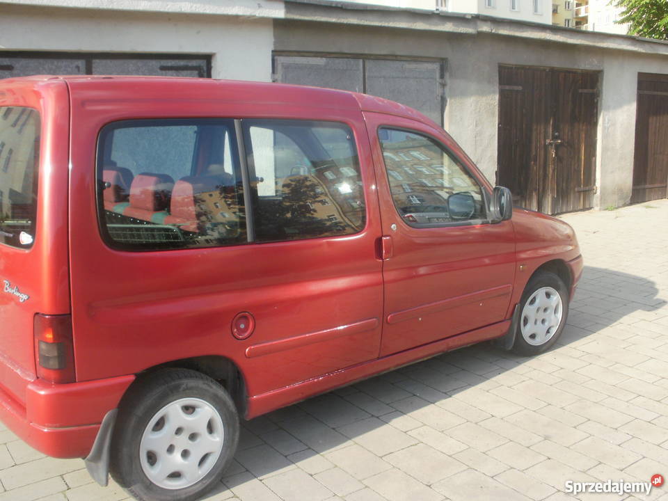 citroen berlingo 14b minivan 5 osobowy immobilizer Wrocław sprzedam