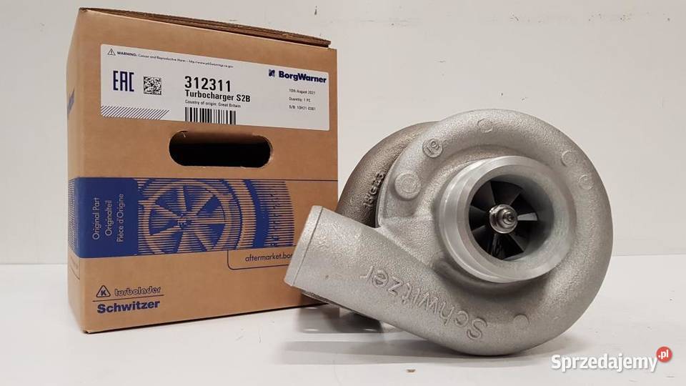 Nowa turbosprężarka SCHWITZER 312311 314716