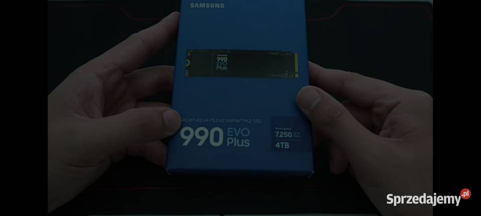 Dysk SSD Samsung 990 Evo Plus 4TB Nowy wewnętrzny Dąbrowa Górnicza sprzedam