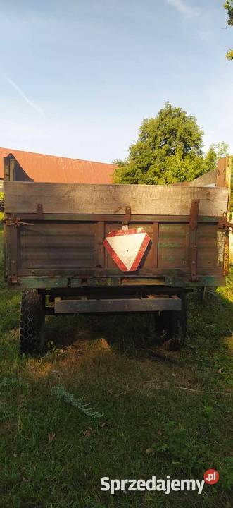 Przyczepa jedoosiowa nieuszkodzony podlaskie Grajewo