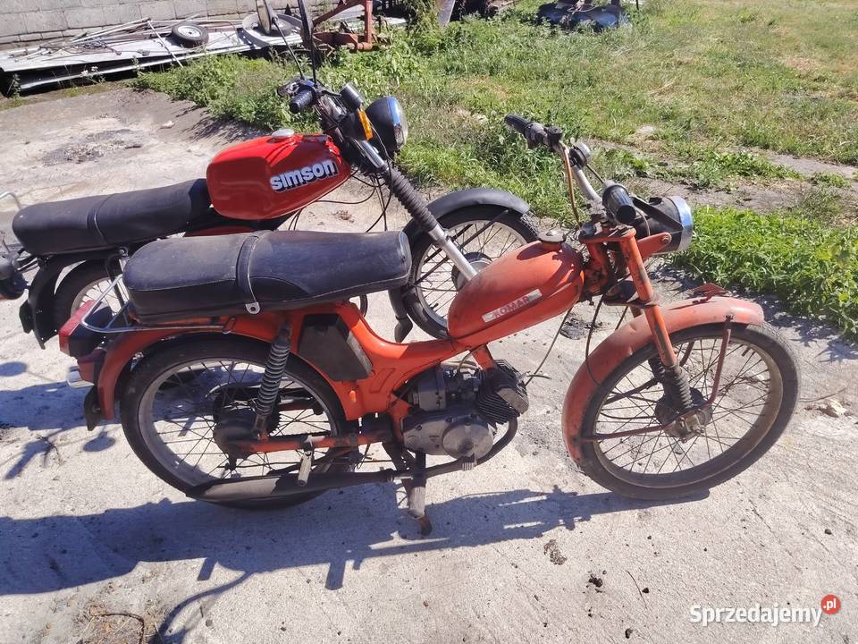 Simson s50 i Komar Romet silnik 023 Izbica Kujawska sprzedam