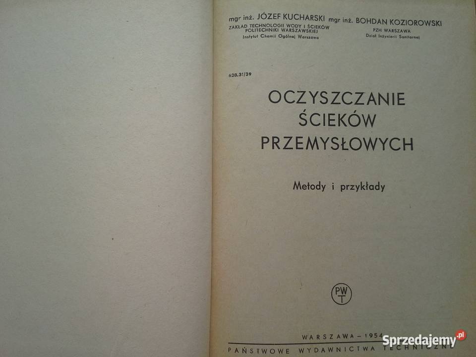 Oczyszczanie Ścieków Przemysłowych JKucharski mazowieckie Warszawa