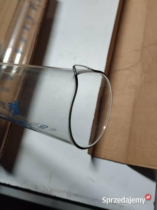 Menzurka szklana cylinder miarowy 1000ml 1 litr Kamocin