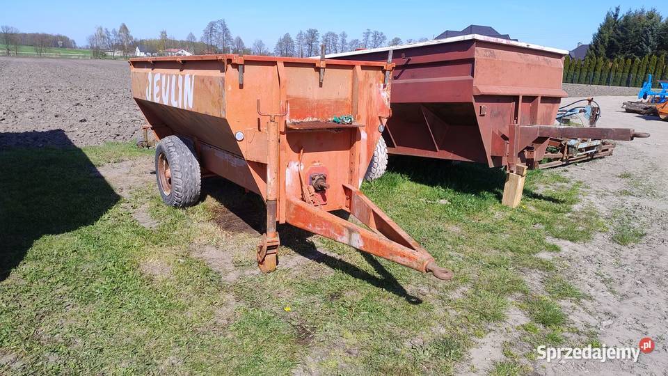 Przyczepa Rolnicza Samowyładowcza Przeładowcza Z Kowale Pańskie