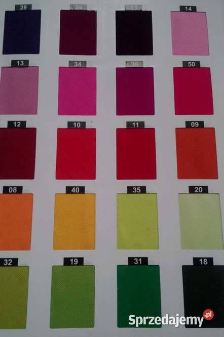 ZASŁONY TARASOWE SZYTE NA WYMIAR inny kolor