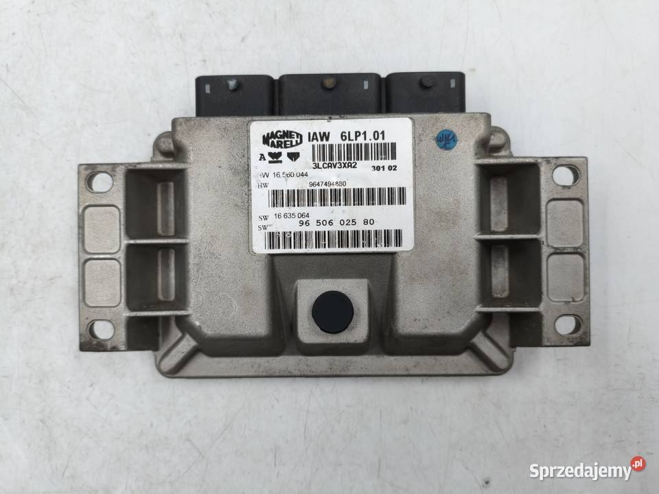 Sterownik Silnika Peugeot 307 20 16v 9650602580 mazowieckie Wyszków