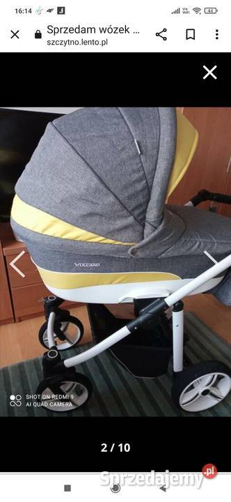 Wózek Benetton Vulcano 2 w1 Rozkładane siedzisko  Szczytno