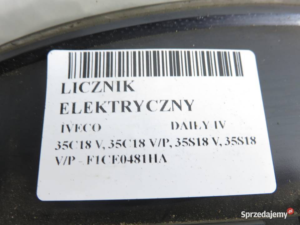 LICZNIK IVECO DAILY IV 35C18 V 69500156
