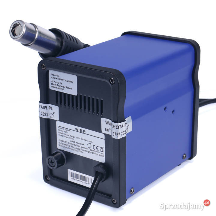 STACJA LUTOWNICZA WEP 858D 700W DYSZAx3 HotAir Katowice