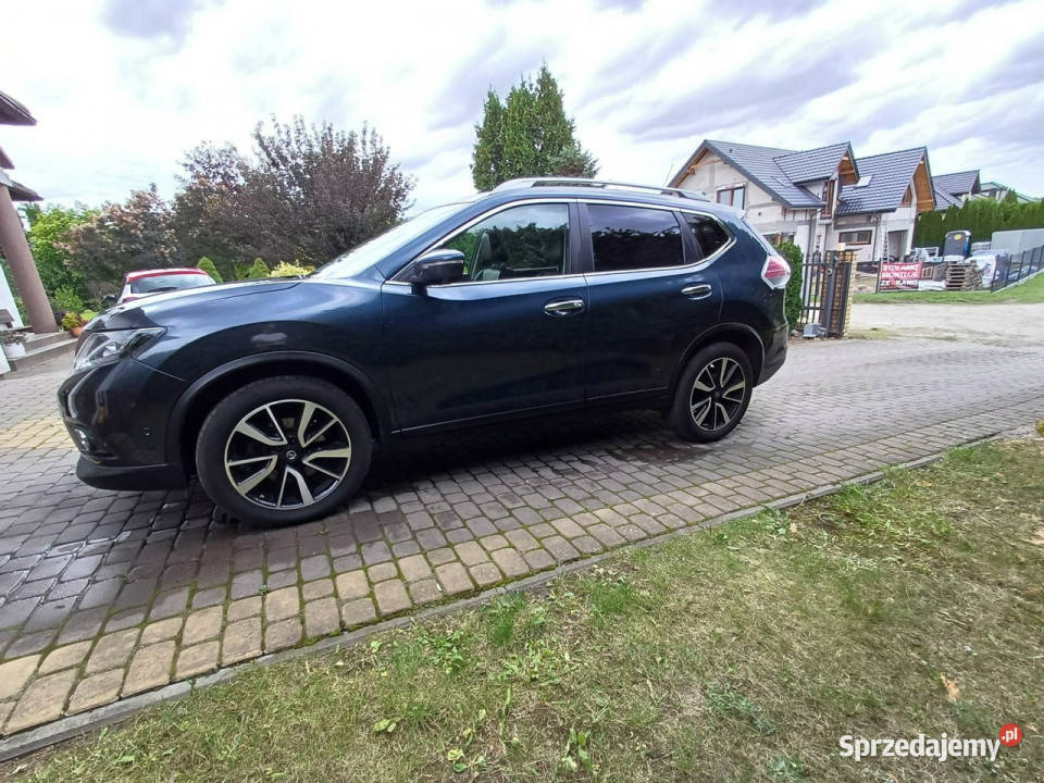 Nissan XTrail zadbany bogata wersja 7 MIEJSCOWY relingi dachowe kujawsko-pomorskie Łochowo