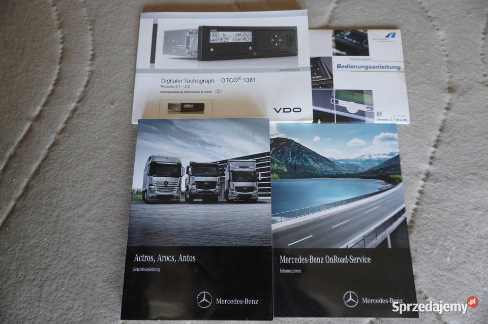 MercedesBenz Actros 1840 NOWA Wywrotka 3stronna kabina sypialna