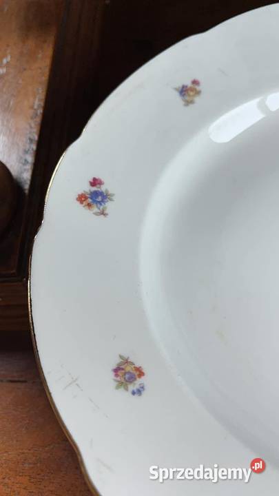 Talerzeobiadowy Syg Ćmielów Made in Poland Biała Gdańsk