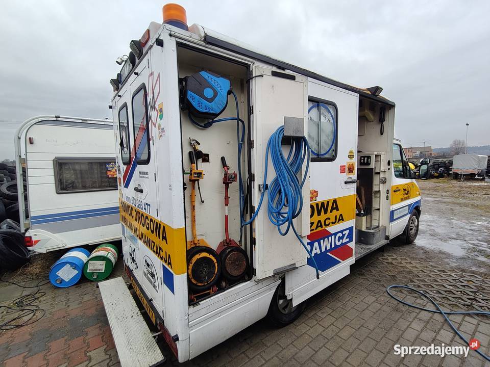 Mobilna wulkanizacja Mercedes sprinter Rawicz