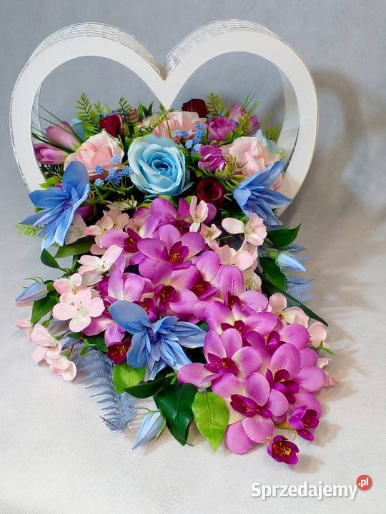 Komplet nagrobny kompozycja stroik dolnośląskie Dobroszyce