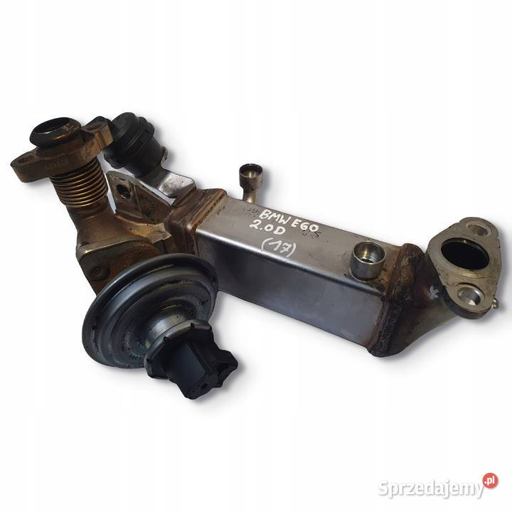 CHŁODNICA SPALIN BMW E60 20 D chłodniczka lubelskie Chełm