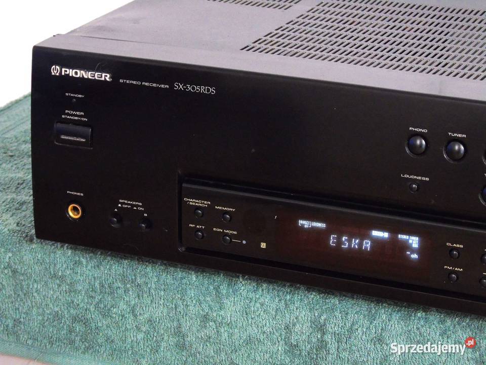 Japoński amplituner Pioneer SX305 RDS 510 wat Jasło