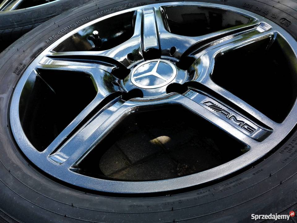 Alufelig Mercedes AMG 16 5x112 ET 35 Komplet sprzedam