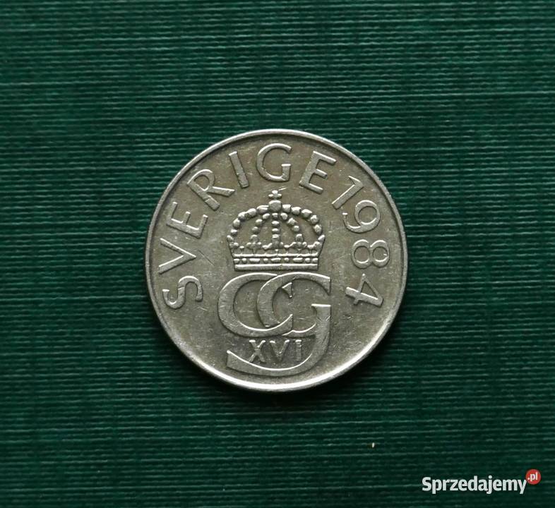 Szwecja 5 koron 1984r Kolekcje Gliwice