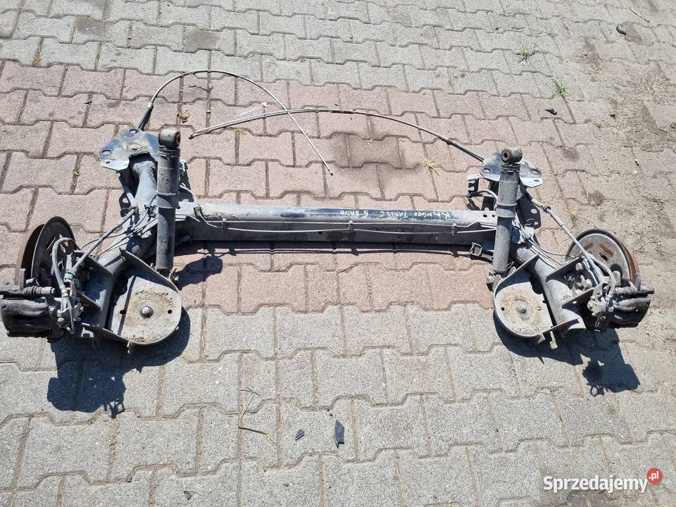 ZAWIESZENIE TYLNE TYŁ OŚ BELKA RENAULT KANGOO osobowe