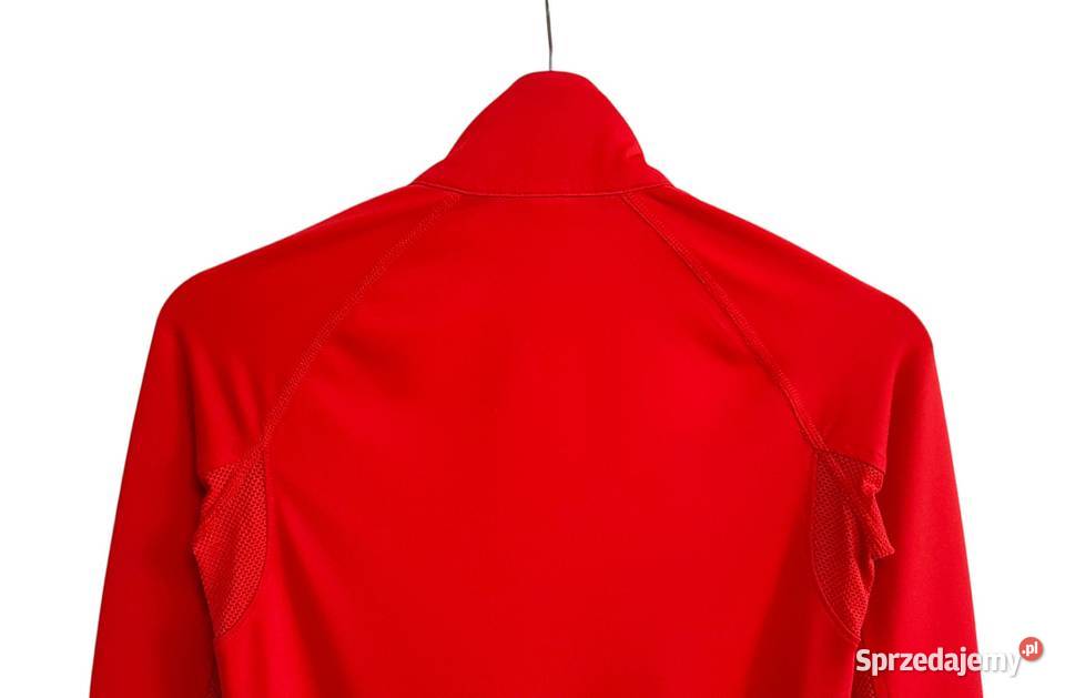 Damska sportowa bluza czerwony z długim rękawem Odzież sportowa