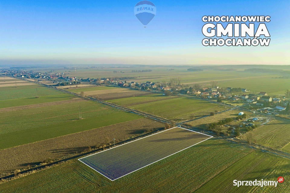 Działka rolna w Chocianowcu pow 8600m Chocianowiec