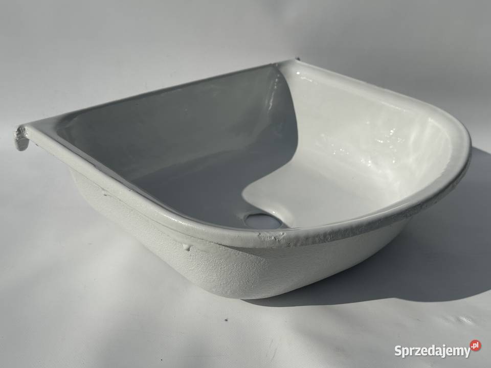 PIĘKNY STARY ZLEW ŻELIWNY Z PRLu PRL Bielawa