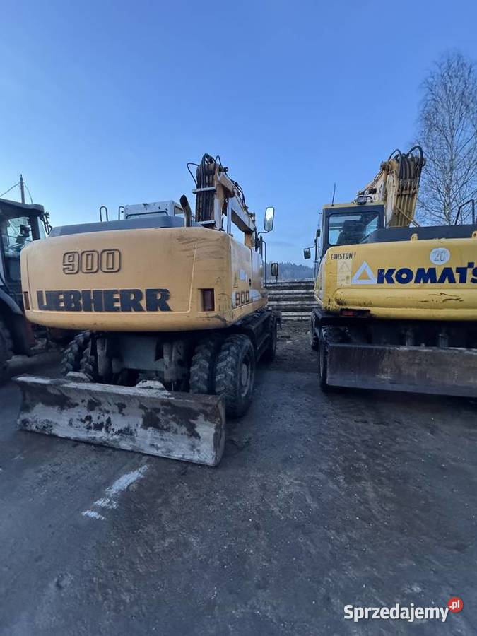 Koparka Liebher 900 kołowa 2007r Rok produkcji 2007 Lubin sprzedam