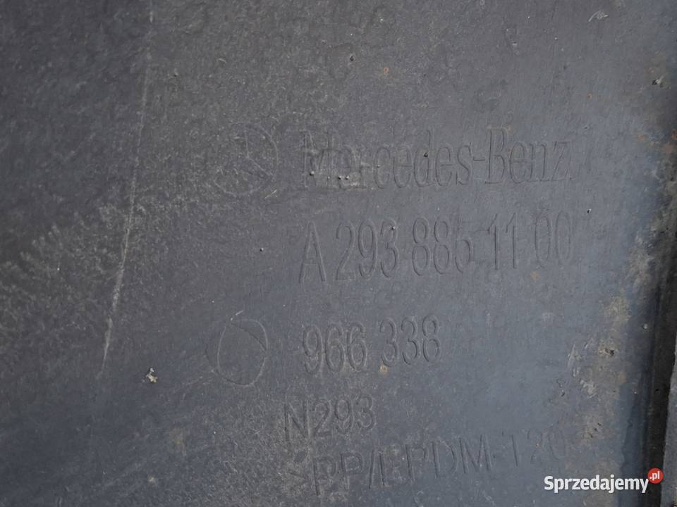 MERCEDES EQC W293 ZDERZAK PRZÓD PRZEDNI PDC Bieleń sprzedam