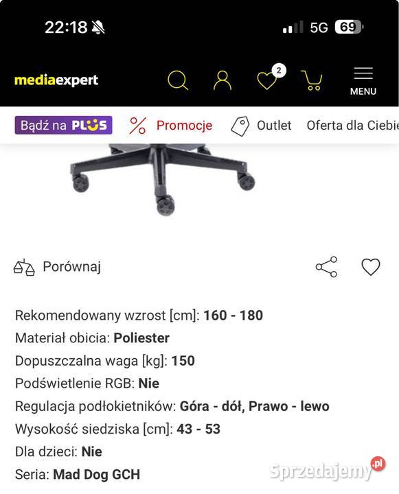 Fotel Gamingowy Pozostałe Tychy