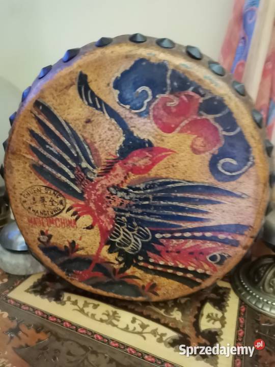 Stary bębenek Art Deco