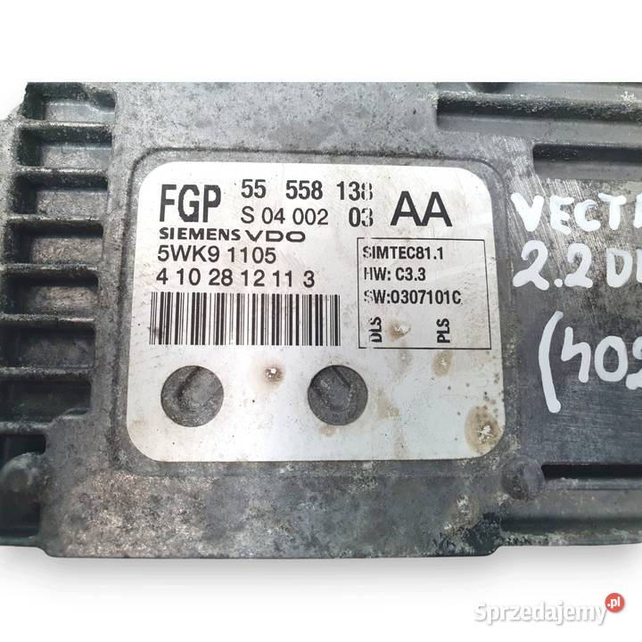 STEROWNIK SILNIKA Opel Vectra C 22 Direct lubelskie