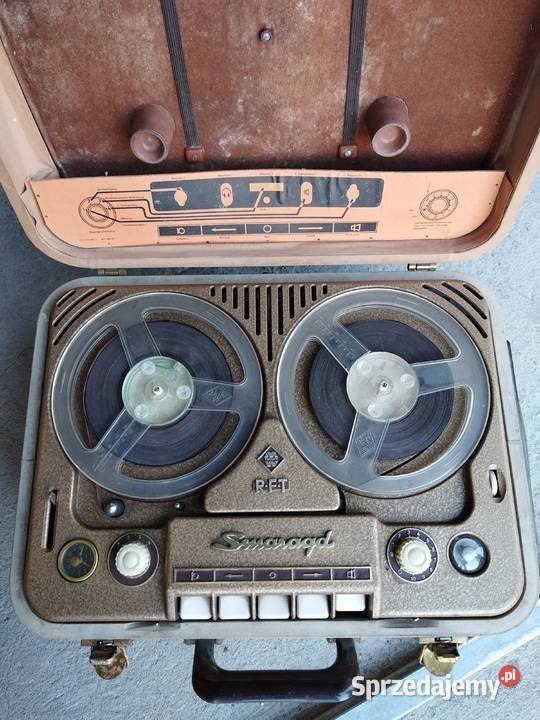 Magnetofon Szpulowy RFT Szmaragd łódzkie Kurów