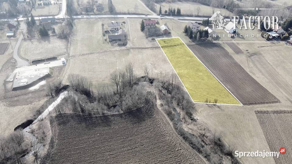 Działka budowlanorolna 41 a w Łużnej pow Sprzedaż Łużna