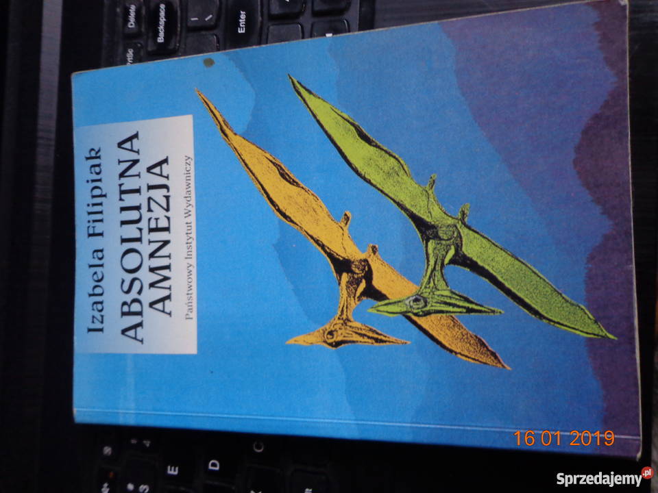 Absolutna amnezja Izabela Filipiak z AUTOGRAFEM sprzedam