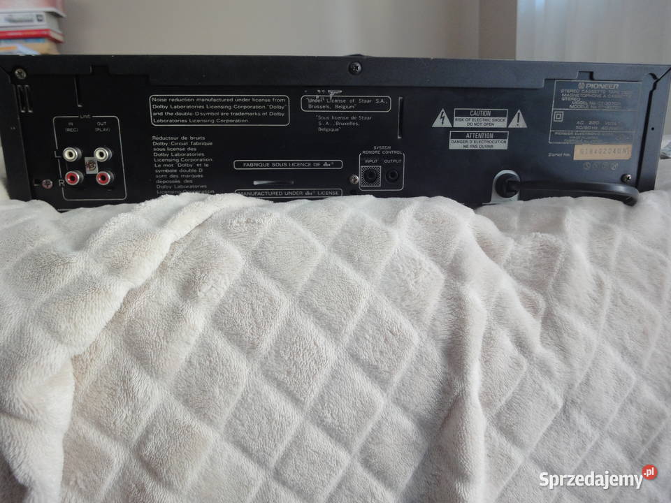 Pioneer CT3070R Magnetofon kasetowy małopolskie Kraków sprzedam